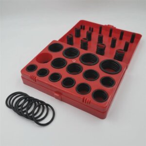 Набор колец № 1 кольцо (30/382) Sil red